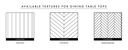 MARELINE ROUND - WOOD - METAL BORDER