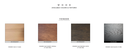 MARELINE ROUND - WOOD - METAL BORDER