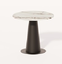 LIDO - TBL 1060 (AB (METAL FRAME ANODIC BROWN), MARBLE ALASKA WHITE)