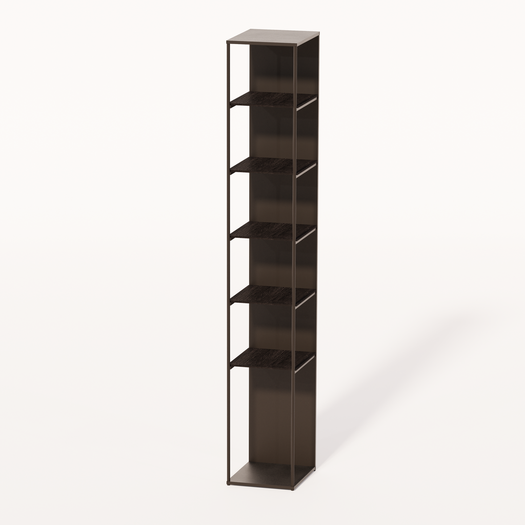 GLADO - RCK 1250 (AB (METAL FRAME ANODIC BROWN), VENEER OAK BLACK 20MM)