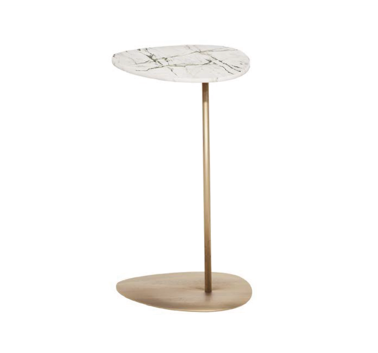 LETTO - BT 875 (AB (METAL FRAME ANODIC BROWN), MARBLE BRECCIA SARDA)