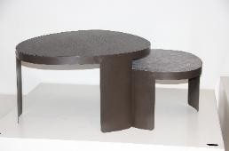 TEO - TBL 1130 (AB (METAL FRAME ANODIC BROWN), MARBLE BRECCIA SARDA)