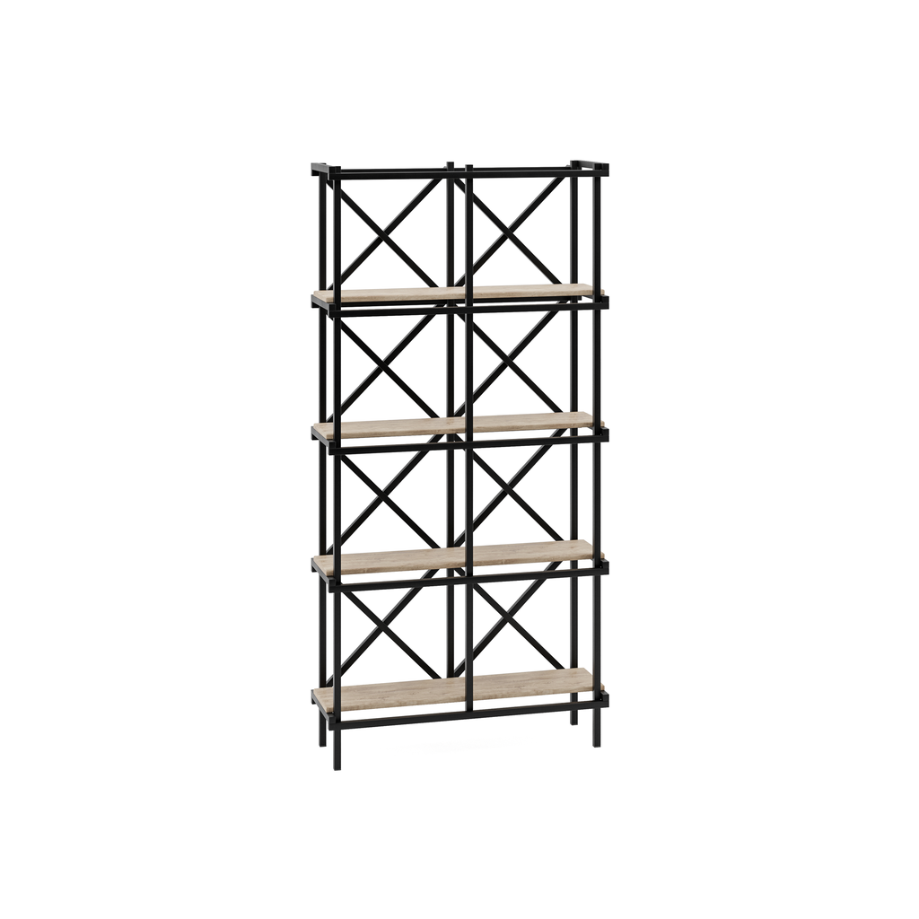[RCK 400 AB 20 V WE 25] YAYA (AB (METAL FRAME ANODIC BROWN), VENEER WENGE 20MM)