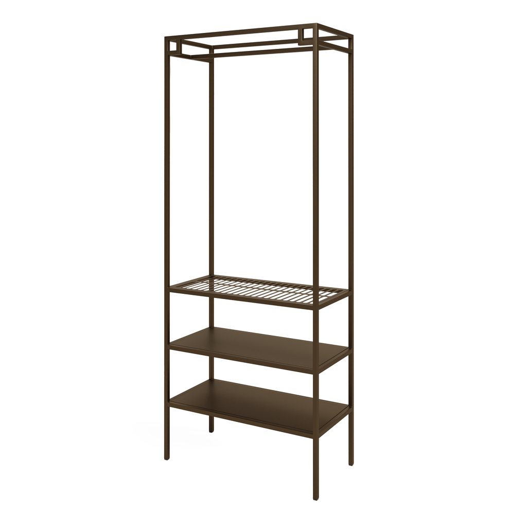 [RCK 307 AB 20 V OAK 20] CALLIOPE - RCK 307 (AB (METAL FRAME ANODIC BROWN), WOOD VENEER OAK NATURAL 20MM)