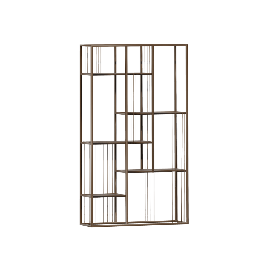 [RCK 1230 AB V OAK N] MADAGASKAR - RCK 1230 (AB (METAL FRAME ANODIC BROWN), WOOD VENEER OAK NATURAL 9MM)