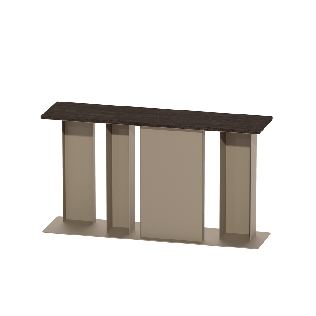 ATILA - CON 155 (AB (METAL FRAME ANODIC BROWN), MARBLE BRECCIA SARDA)