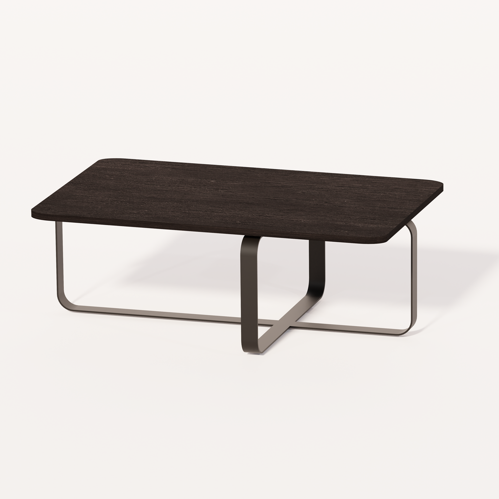 GRETA - TBL 1170 (AB (METAL FRAME ANODIC BROWN), MARBLE ALASKA WHITE)